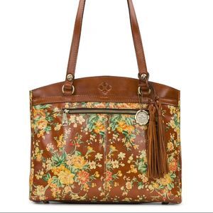 Patricia Nash Eastleigh Tote Bag - Vintage Botanical Garden - Excellent - w/Tags